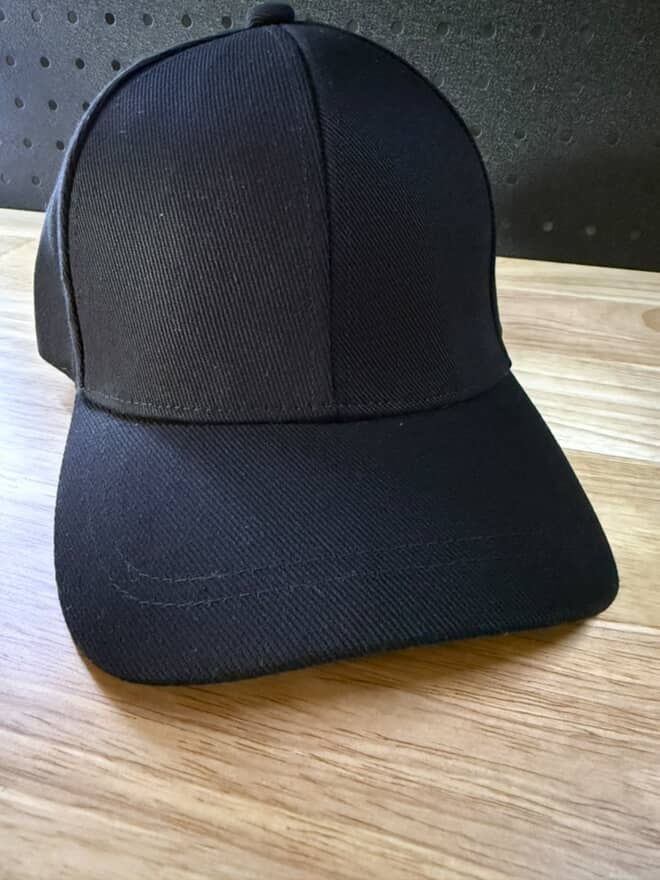 Custom Black Cap