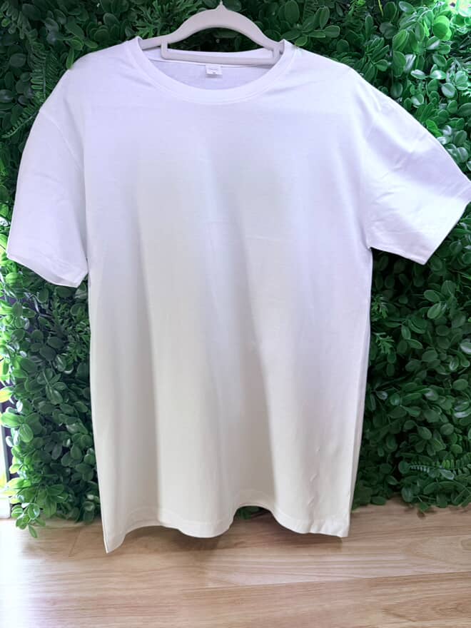 Short Sleeve Tee Adult White
